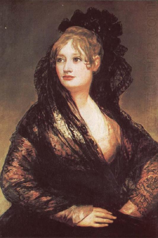Dona isabel cobos De Porcel, Francisco de Goya